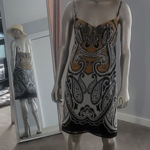 I.N.C Black and Gold sundress